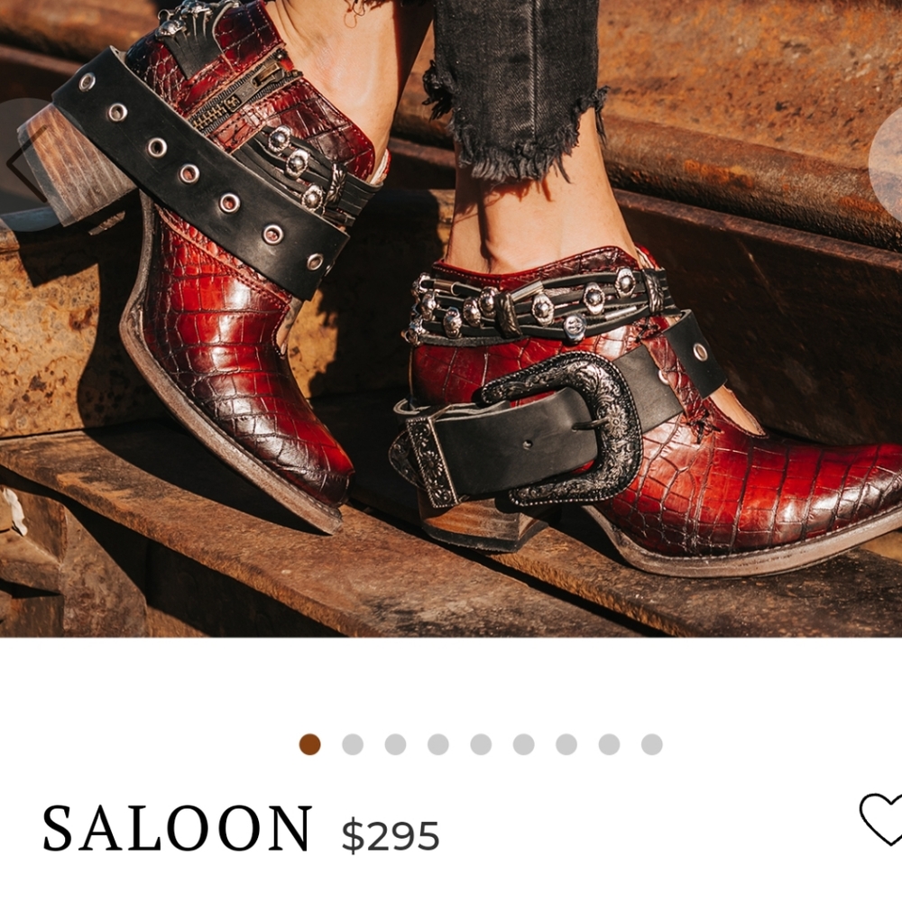 Freebird Saloon Boots Sz8 New!